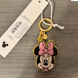Stoney Clover Lane Minnie Mouse Pink and Gold Bag Charm